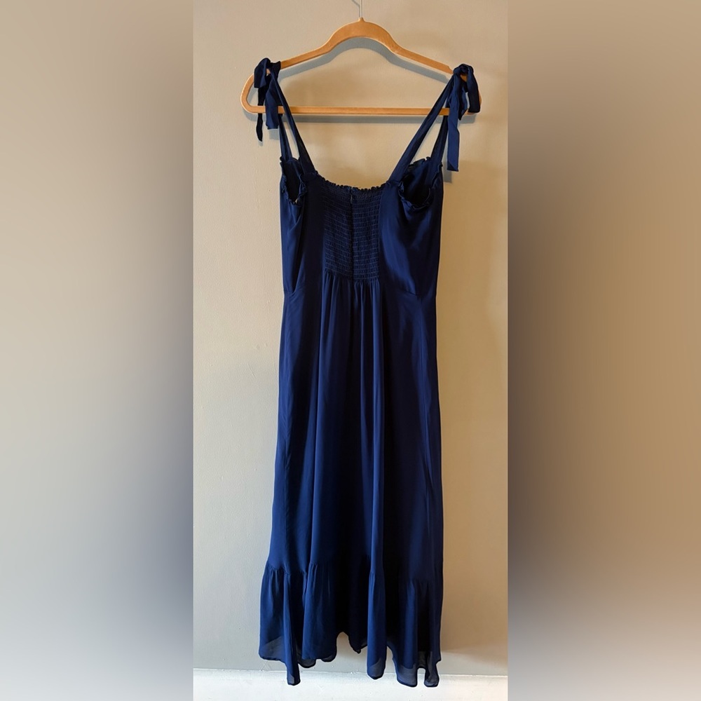 Reformation Nikita Navy Blue Women's Dress size 10- $278 - Picture 7 of 12